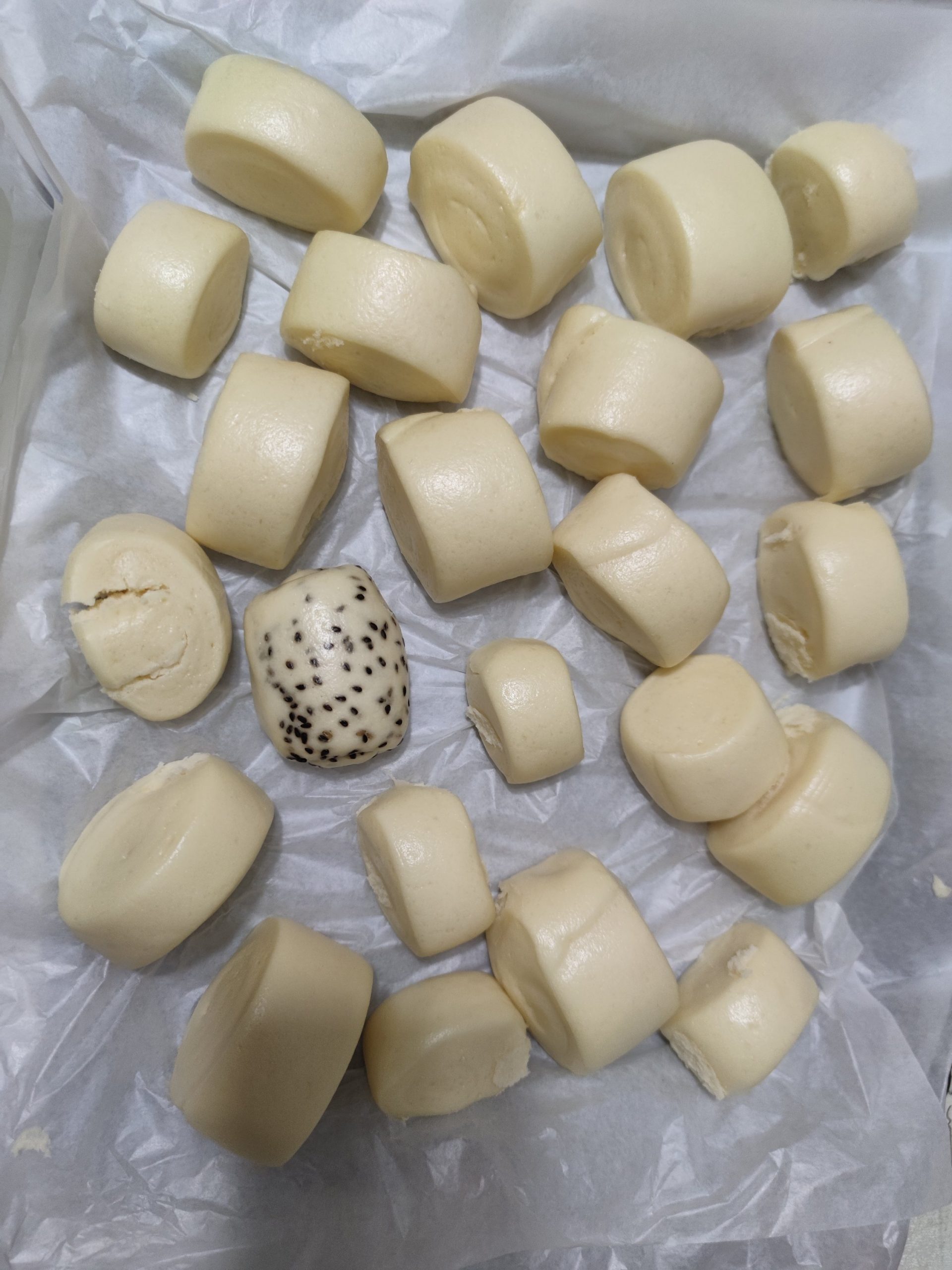 成果，小馒头