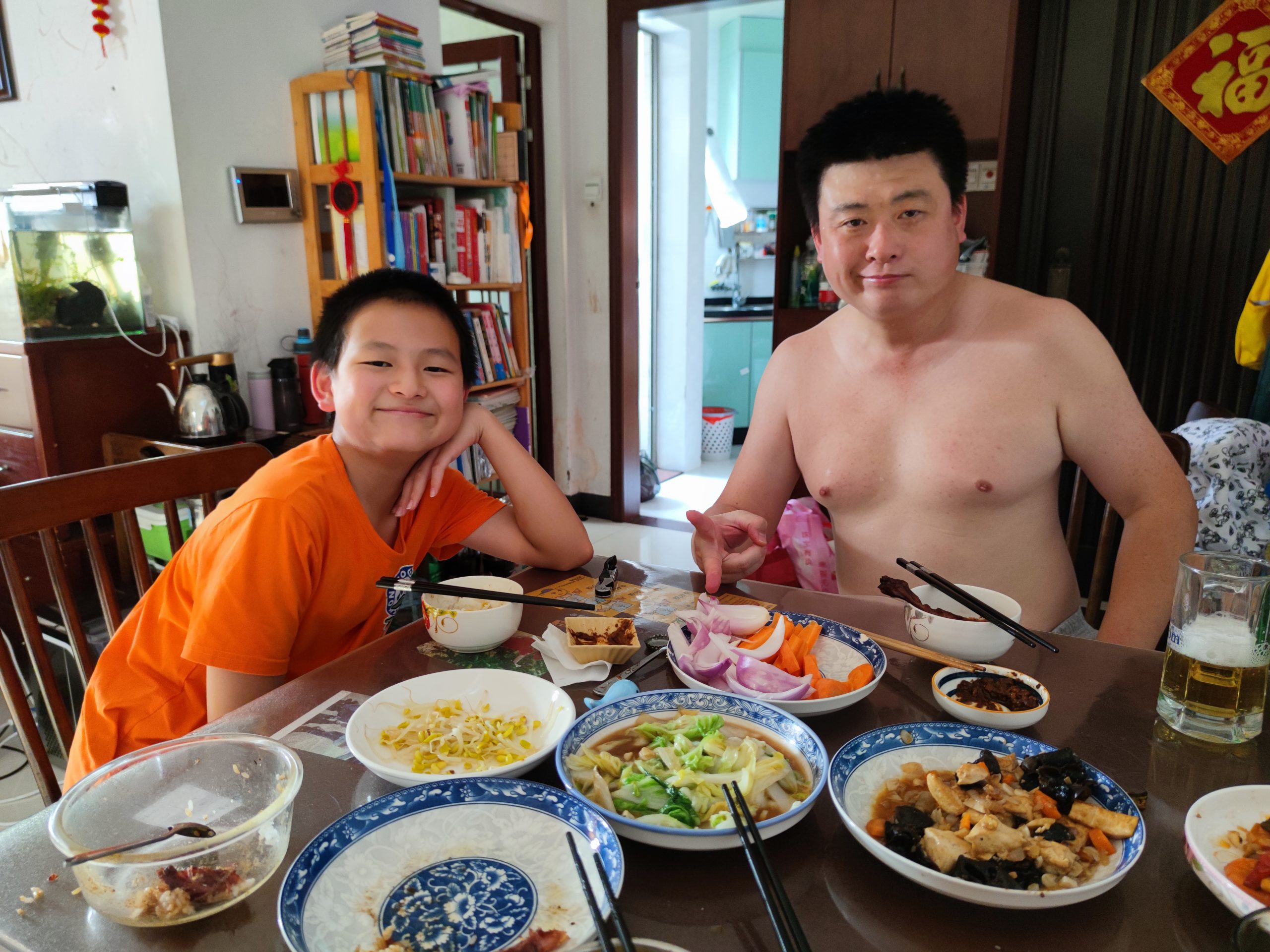 父子俩